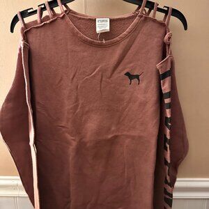 Pink Sweatshirt Mauve color Size xs